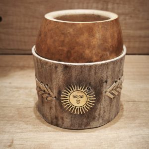 Coquito calabaza pulida con Sol de Mayo